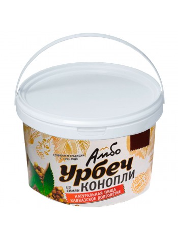 Урбеч Амбо из семян конопли 1 кг.