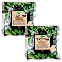 Тофу подкопченный, соевый продукт, комплект 2 шт. по 300 грамм, Green East
